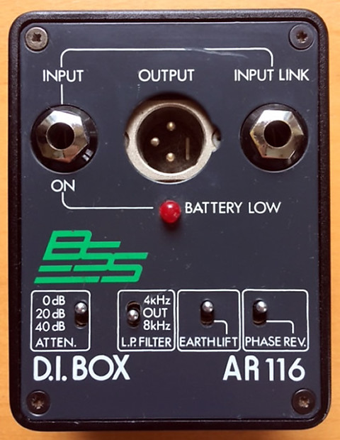 BSS AR-116 DI Box - Materialpool Bern