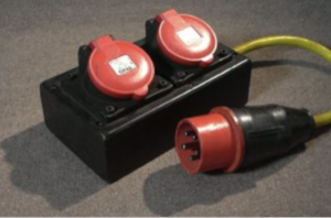 Netzverteiler 2 x CEE32