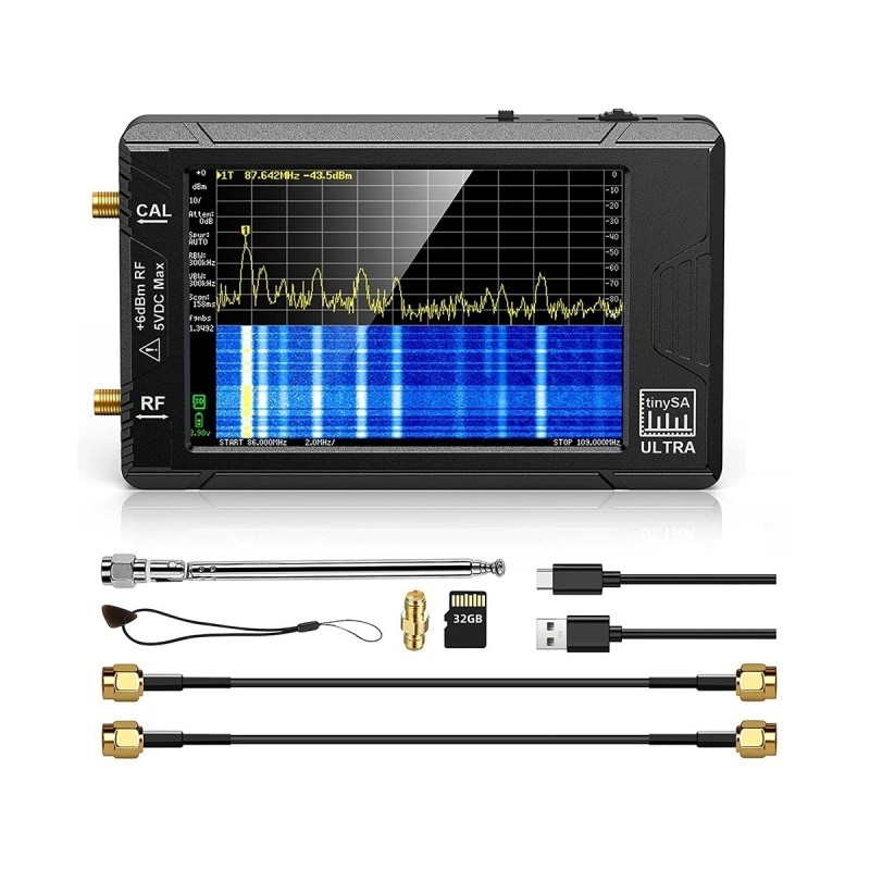 Spectrum Analyzer tinySA Ultra+ ZS-406 – Image 2
