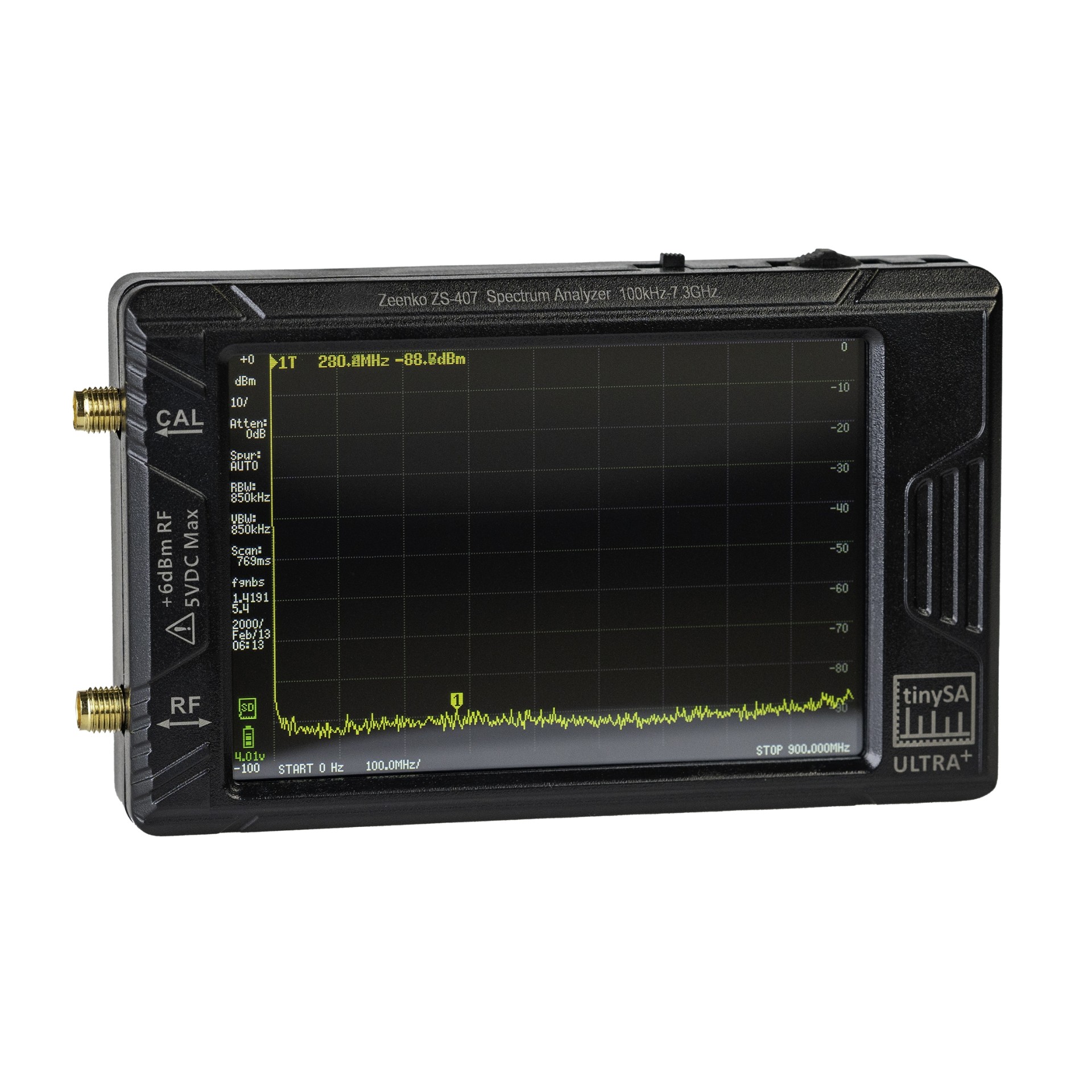 Spectrum Analyzer tinySA Ultra+ ZS-406 – Image 4
